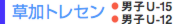 草加トレセン 男子U-15 男子U-12